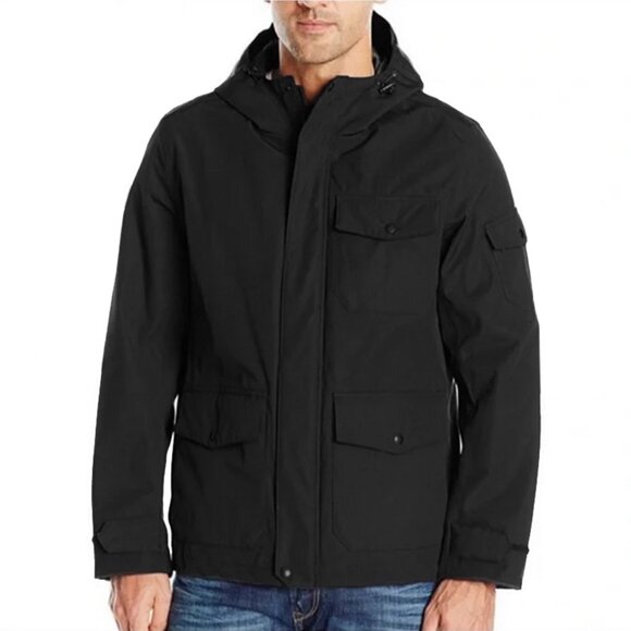 NEW $225 GH Bass Jacket For Hard Service!  M   Black   Waterproof Shell - Picture 1 of 6